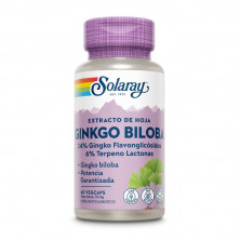Ginkgo Biloba 60mg 60cap - Solaray