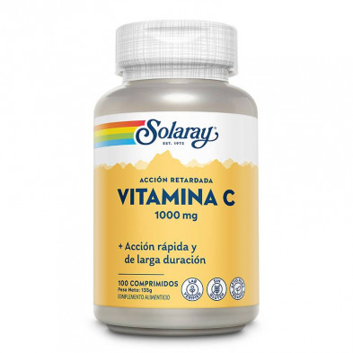 Vitamina C 1000mg 100tab - Solaray Vitamina C 1000mg 100tab - Solaray