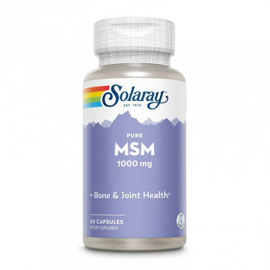 Msm Pure 1000mg 60cap - Solaray Msm Pure 1000mg 60cap - Solaray