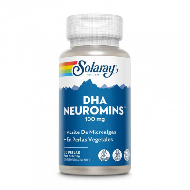 Dha Neuromins 100mg 30per - Solaray Dha Neuromins 100mg 30per - Solaray