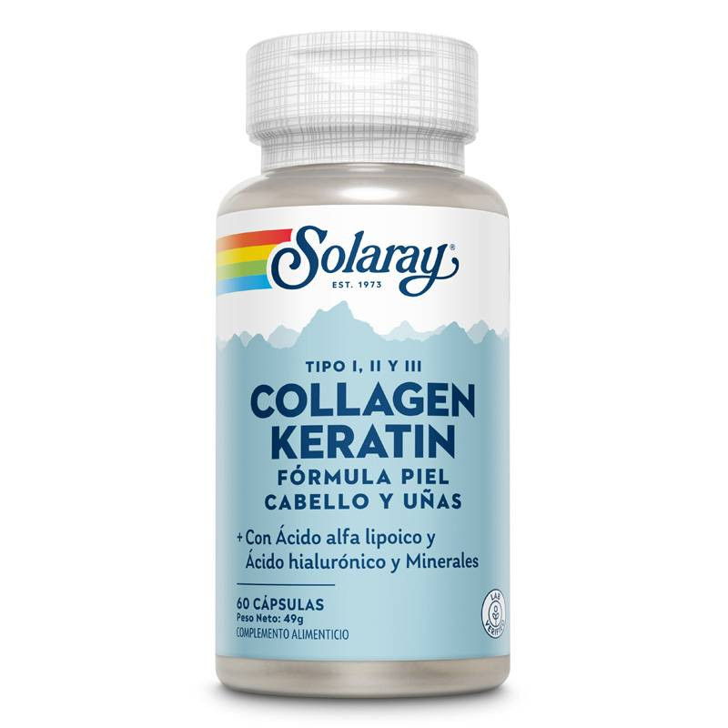 Collagen Keratin 60cap - Solaray