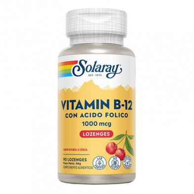 Vitamin B12 2000mcg 90comp - Solaray Vitamin B12 2000mcg 90comp - Solaray