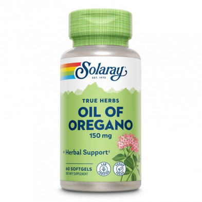 Aceite de Orégano 150mg 60per - Solaray Aceite de Orégano 150mg 60per - Solaray