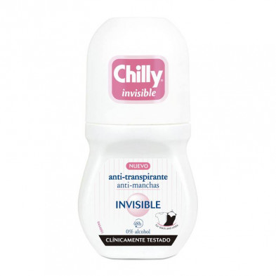Desodorante Roll On Invisible 50ML - Chilly Desodorante Roll On Invisible 50ML - Chilly