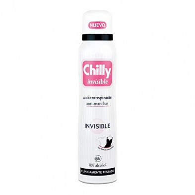 Desodorante Spray Invisible 150ML - Chilly Desodorante Spray Invisible 150ML - Chilly