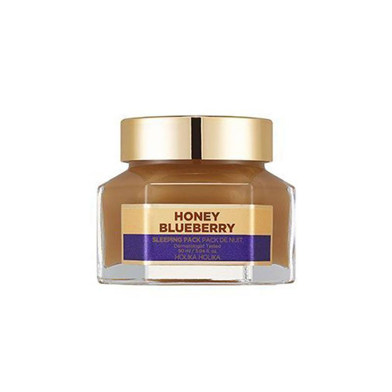 Mascarilla Miel Noche Arándanos 90ml - Holika Holika