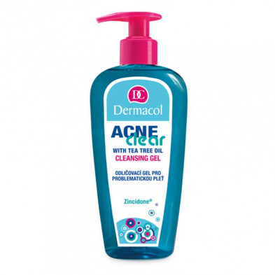 AcneClear Make-Up Removal And Cleansing Gel 200ml - Dermacol AcneClear Make-Up Removal And Cleansing Gel 200ml - Dermacol