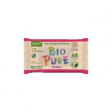 Toallita Higiene Intima Ecocert Biopur 12ud