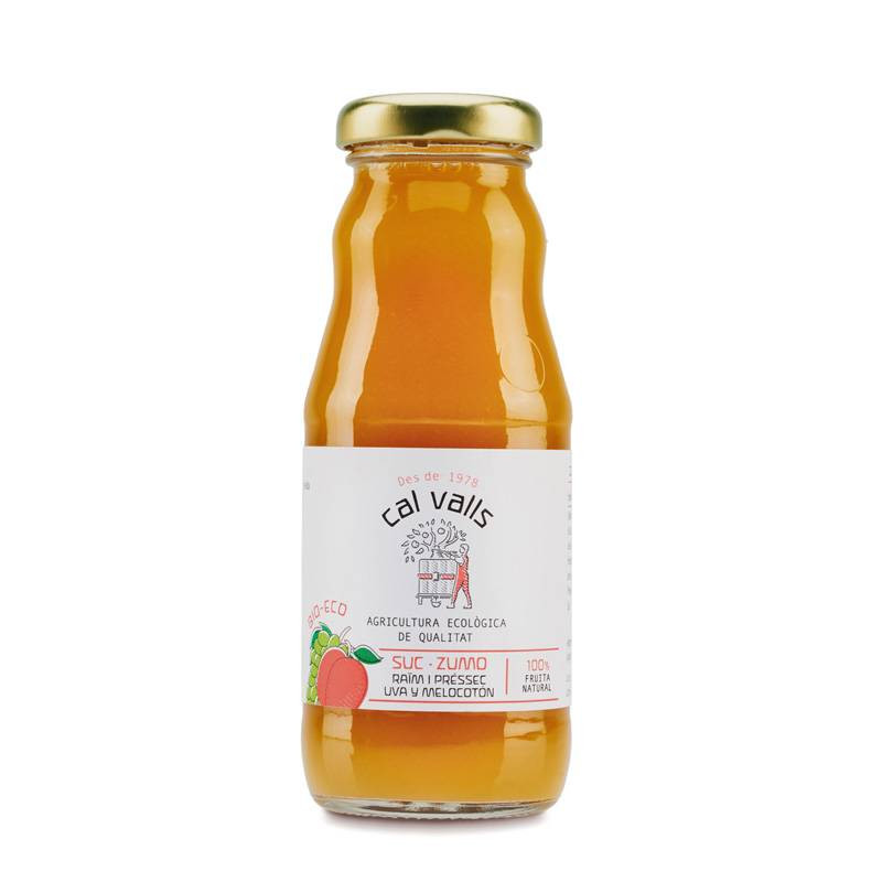 Zumo Melocoton Y Uva 200ml - Cal Valls