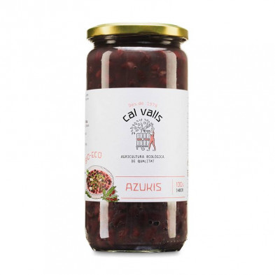 Judias Azukis Cocidas Eco 500g - Cal Valls Judias Azukis Cocidas Eco 500g - Cal Valls