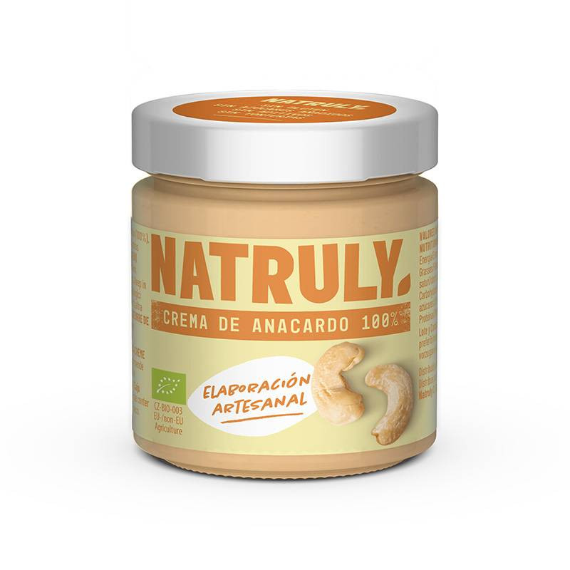 Crema De Anacardo Bio 200g - Natruly Crema De Anacardo Bio 200g - Natruly