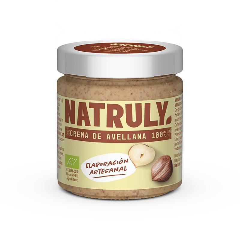 Crema De Avellana Bio 200g - Natruly Crema De Avellana Bio 200g - Natruly