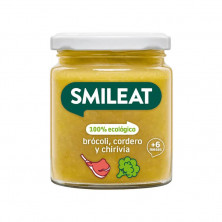 Tarrito De Brocoli Cordero y Chirivía 230gr - Smileat