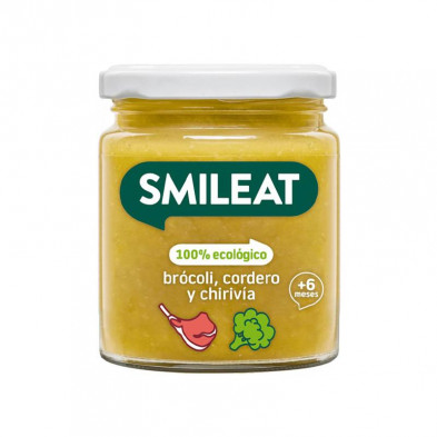 Tarrito De Brocoli Cordero y Chirivía 230gr - Smileat Tarrito De Brocoli Cordero y Chirivía 230gr - Smileat
