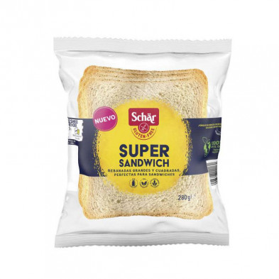 Pan De Molde Super Sandwich 280g - Schar Pan De Molde Super Sandwich 280g - Schar