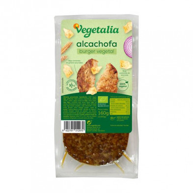 Vegeburger Alcachofa Bio 160g - Vegetalia Vegeburger Alcachofa Bio 160g - Vegetalia