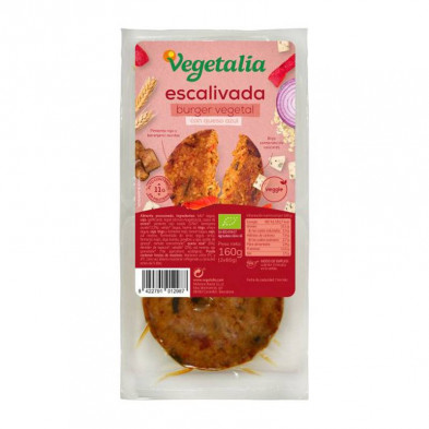 Vegeburger Escalivada Y Queso Azul Bio 160g - Vegetalia Vegeburger Escalivada Y Queso Azul Bio 160g - Vegetalia