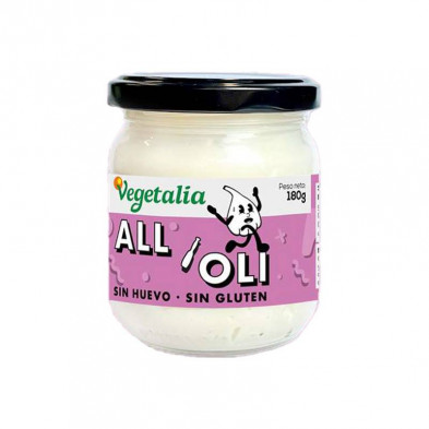 Allioli Vegano Bio 180g - Vegetalia Allioli Vegano Bio 180g - Vegetalia