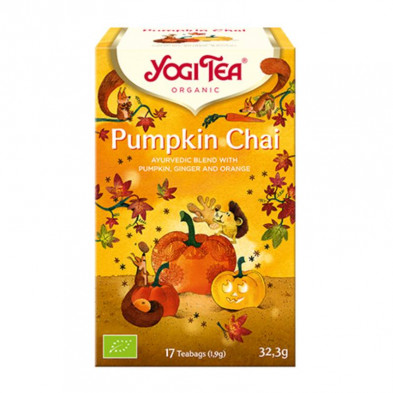 Te Pumpkin Calabaza Chai 17 Filtros - Yogi Te Pumpkin Calabaza Chai 17 Filtros - Yogi