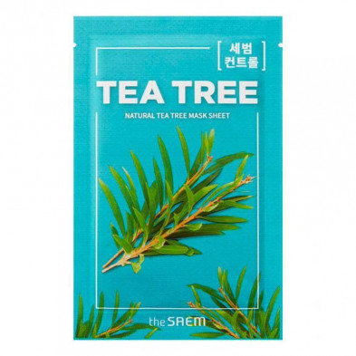 Mascarilla Natural Árbol De Té 21ml - The Saem Mascarilla Natural Árbol De Té 21ml - The Saem