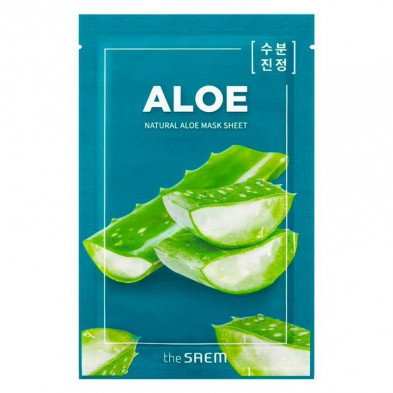 Mascarilla Natural Aloe 21ml - The Saem Mascarilla Natural Aloe 21ml - The Saem