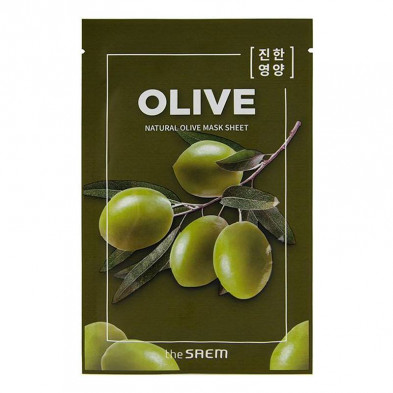 Mascarilla Natural Oliva 21ml - The Saem Mascarilla Natural Oliva 21ml - The Saem