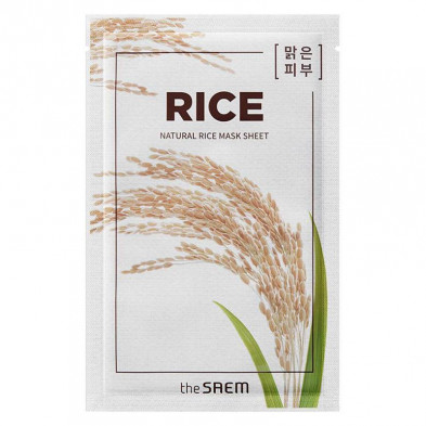 Mascarilla Natural Arroz 21 Ml - The Saem Mascarilla Natural Arroz 21 Ml - The Saem