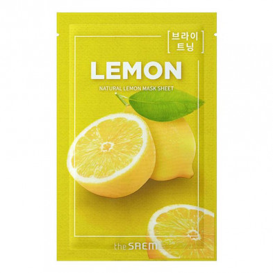 Mascarilla Natural Limón 21 Ml - The Saem Mascarilla Natural Limón 21 Ml - The Saem