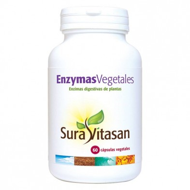 Enzymas Digestivas Vegetales 60 Cap - Sura Vitasan Enzymas Digestivas Vegetales 60 Cap - Sura Vitasan
