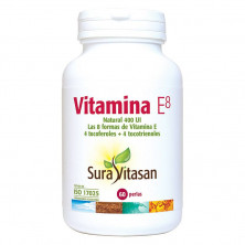 Vitamina E 60 Perlas 400ui - Sura Vitasan