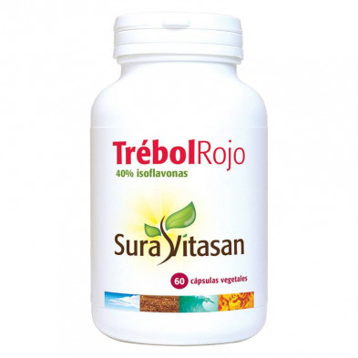 Trébol Rojo 60 Cap - Sura Vitasan Trébol Rojo 60 Cap - Sura Vitasan