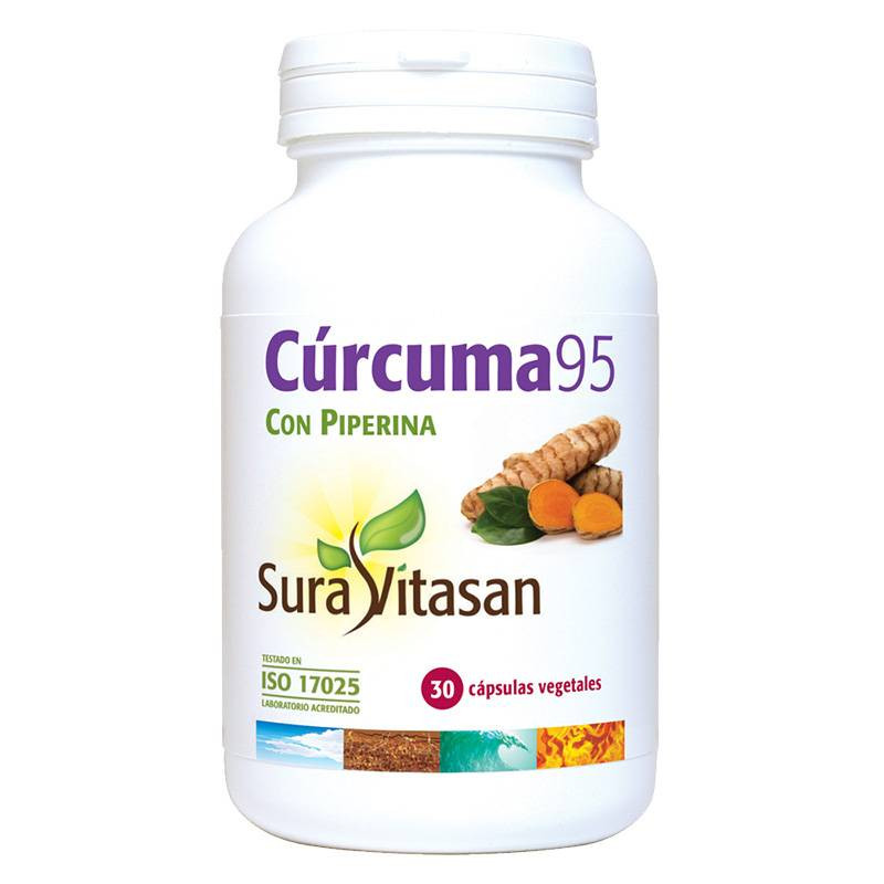 Cúrcuma 95 30 Capsulas - Sura Vitasan