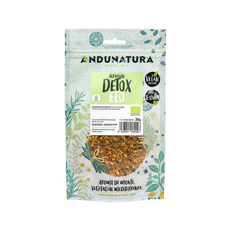 Doypack Infusión Detox Bolsa 30 Gr - Andunatura