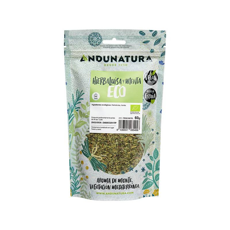 Doypack Hierbaluisa Y Menta 60 Gr - Andunatura