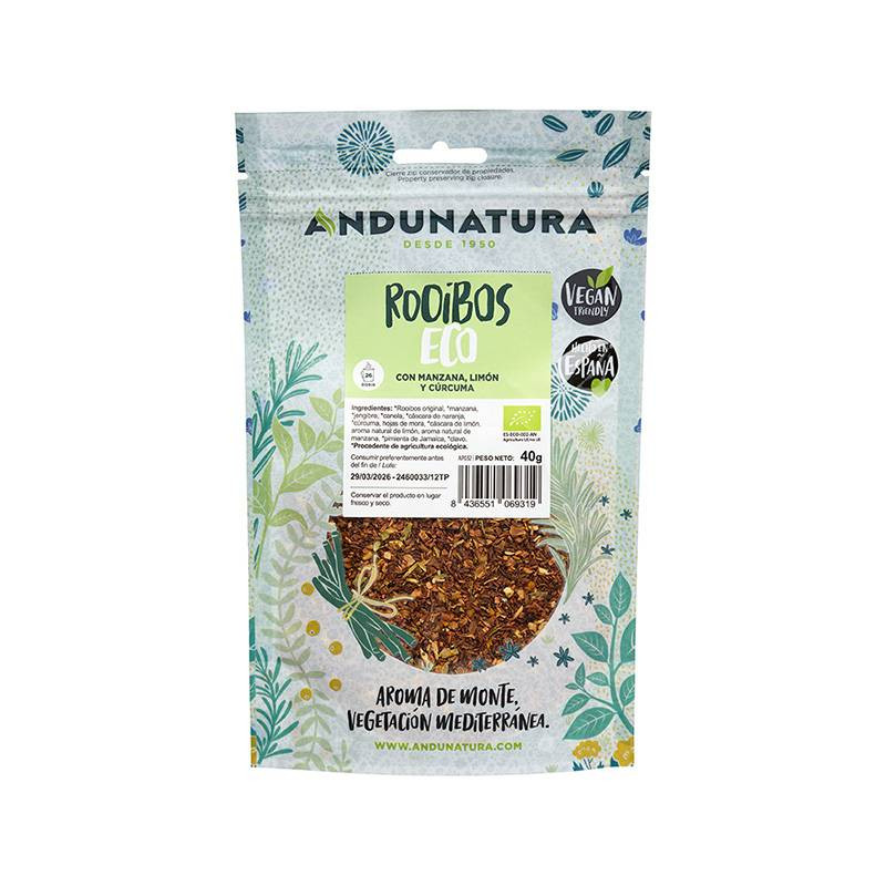 Doypack Rooibos Manzana, Limon Y Cúrcuma - Andunatura