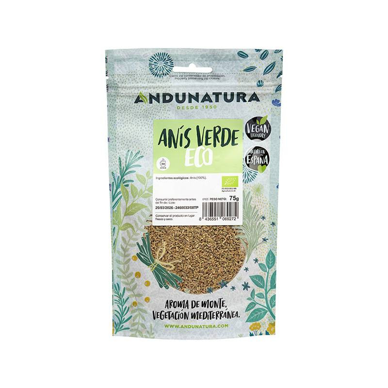 Doypack Anis Verde Ecológico 75 Gr - Andunatura