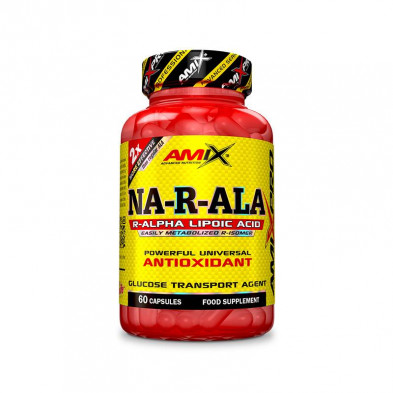 Nar-A-Ala (R-Alpha Lipoic Acid) 60cap - Amix Nar-A-Ala (R-Alpha Lipoic Acid) 60cap - Amix