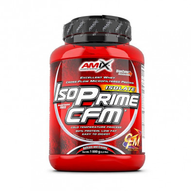 Proteína Iso Prime Cfm Isolate 1kg Choco Blanco - Amix Proteína Iso Prime Cfm Isolate 1kg Choco Blanco - Amix