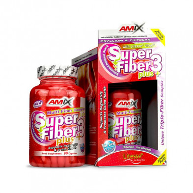 Super Fiber 3 Plus (Vitaminas Y Minerales) 90cap - Amix Super Fiber 3 Plus (Vitaminas Y Minerales) 90cap - Amix