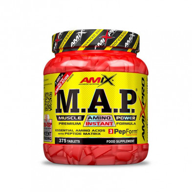 Aminoácidos Map Muscle Amino Power 375 Tabl - Amix Aminoácidos Map Muscle Amino Power 375 Tabl - Amix