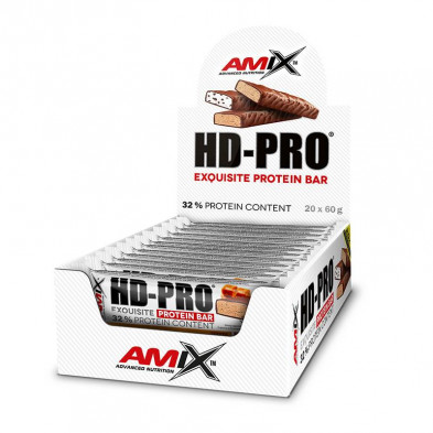 Barrita Hd Pro Protein Bar 20x60gr Toffe/Choco - Amix Barrita Hd Pro Protein Bar 20x60gr Toffe/Choco - Amix