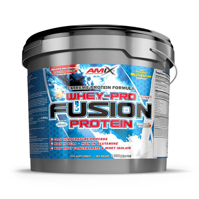 Proteína Whey Pure Fusion 4kg Moca Chocolate Cafe - Amix