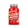 Vitamina D3 2500 Iu Con Calcio 120caps - Amix