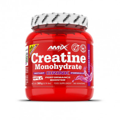 Creatina Monohydrate Instant 360g Frutas Del Bosque - Amix Creatina Monohydrate Instant 360g Frutas Del Bosque - Amix