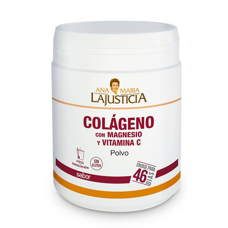 Colágeno + Magnesio + Vit C Fresa Bote 350g - Ana Mª Lajusticia