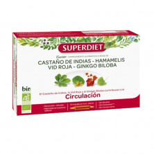Cuarteto Hamamelis Circulacion Bio 15ml 20amp