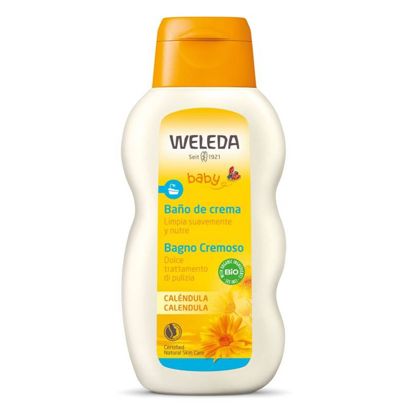 Baño En Crema Bebé Caléndula 200ml - Weleda
