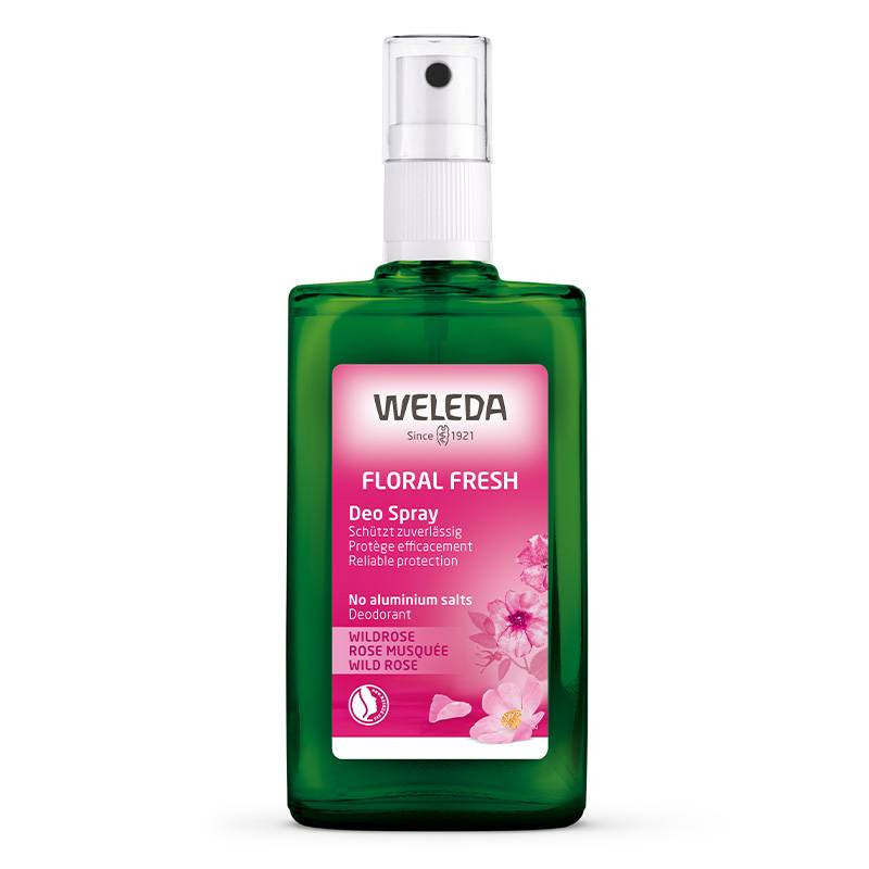 Desodorante Spray Rosa Mosqueta Floral Fresh 100ml - Weleda