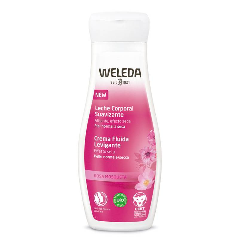 Leche Corporal Suavizante De Rosa Mosqueta 200ml - Weleda