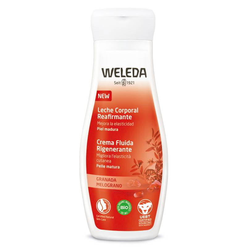 Leche Corporal Reafirmante De Granada 200ml - Weleda